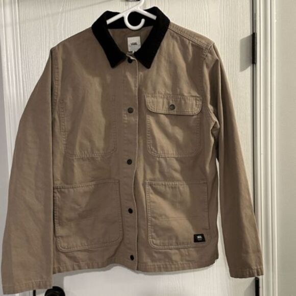 VANS Drill Chore Coat Jacket Khaki XL - Picture 4 of 11